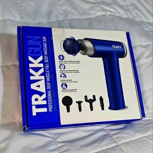 TRAKK Deep Tissue Handheld Massage Gun NEW IN PKG